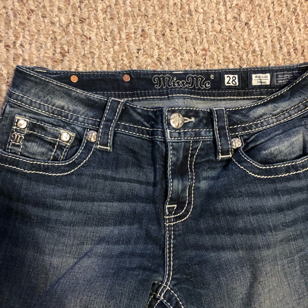 Miss Me Mid Rise Skinny Jean